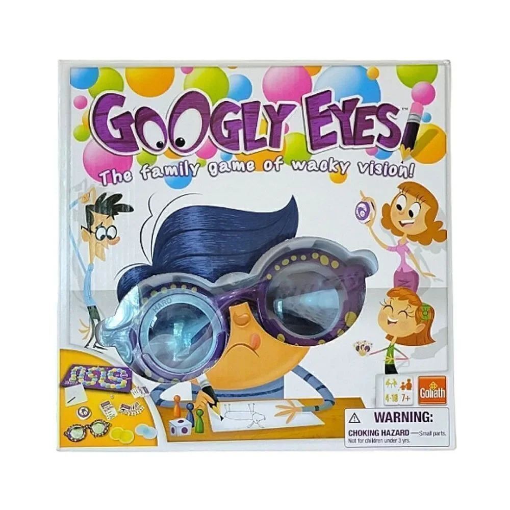 Googly Eyes The Familly Game For Wacky Vision Ages 7+